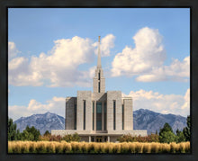 Load image into Gallery viewer, Oquirrh Mtn. Utah Temple Mountain of God Gallery Wrap