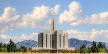 Load image into Gallery viewer, Oquirrh Mtn. Utah Temple Mountain of God Gallery Wrap