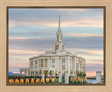 Load image into Gallery viewer, Payson Utah Temple His Holy House Gallery Wrap