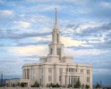 Load image into Gallery viewer, Payson Utah Temple the Temple of Our Lord Gallery Wrap