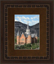 Load image into Gallery viewer, Provo City Center Utah Temple Y Mountain Portrait
