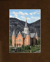 Load image into Gallery viewer, Provo City Center Utah Temple Y Mountain Portrait