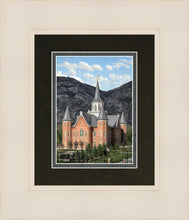 Load image into Gallery viewer, Provo City Center Utah Temple Y Mountain Portrait