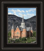 Load image into Gallery viewer, Provo City Center Utah Temple Y Mountain Portrait