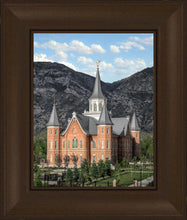 Load image into Gallery viewer, Provo City Center Utah Temple Y Mountain Portrait