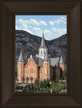 Load image into Gallery viewer, Provo City Center Utah Temple Y Mountain Portrait