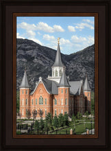 Load image into Gallery viewer, Provo City Center Utah Temple Y Mountain Portrait