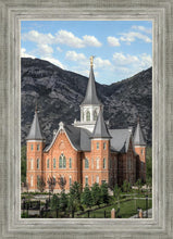 Load image into Gallery viewer, Provo City Center Utah Temple Y Mountain Portrait
