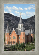 Load image into Gallery viewer, Provo City Center Utah Temple Y Mountain Portrait