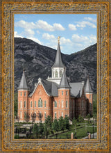Load image into Gallery viewer, Provo City Center Utah Temple Y Mountain Portrait