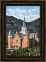 Load image into Gallery viewer, Provo City Center Utah Temple Y Mountain Portrait