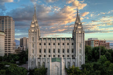Load image into Gallery viewer, Salt Lake City Temple the House of God Gallery Wrap