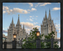 Load image into Gallery viewer, Salt Lake City Temple Welcome to the Temple Gallery Wrap
