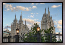 Load image into Gallery viewer, Salt Lake City Temple Welcome to the Temple Gallery Wrap