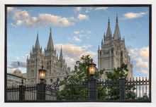 Load image into Gallery viewer, Salt Lake City Temple Welcome to the Temple Gallery Wrap