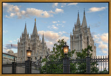Load image into Gallery viewer, Salt Lake City Temple Welcome to the Temple Gallery Wrap