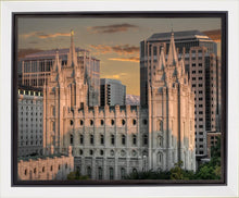 Load image into Gallery viewer, Salt Lake City Utah Temple A Mighty Refuge Gallery Wrap