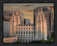 Load image into Gallery viewer, Salt Lake City Utah Temple A Mighty Refuge Gallery Wrap
