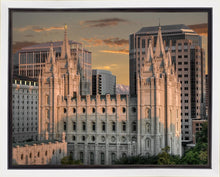 Load image into Gallery viewer, Salt Lake City Utah Temple A Mighty Refuge Gallery Wrap