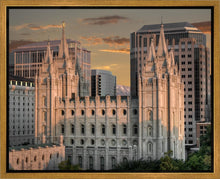 Load image into Gallery viewer, Salt Lake City Utah Temple A Mighty Refuge Gallery Wrap
