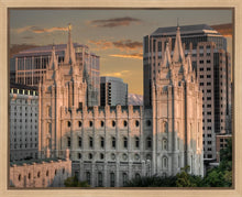 Load image into Gallery viewer, Salt Lake City Utah Temple A Mighty Refuge Gallery Wrap