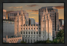 Load image into Gallery viewer, Salt Lake City Utah Temple A Mighty Refuge Gallery Wrap
