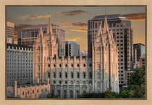 Load image into Gallery viewer, Salt Lake City Utah Temple A Mighty Refuge Gallery Wrap