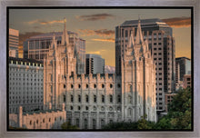 Load image into Gallery viewer, Salt Lake City Utah Temple A Mighty Refuge Gallery Wrap