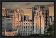 Load image into Gallery viewer, Salt Lake City Utah Temple A Mighty Refuge Gallery Wrap
