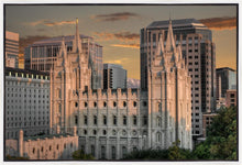 Load image into Gallery viewer, Salt Lake City Utah Temple A Mighty Refuge Gallery Wrap