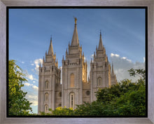 Load image into Gallery viewer, Salt Lake City Utah Temple In His Light Gallery Wrap