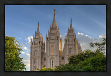 Load image into Gallery viewer, Salt Lake City Utah Temple In His Light Gallery Wrap