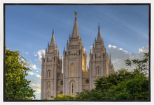 Load image into Gallery viewer, Salt Lake City Utah Temple In His Light Gallery Wrap