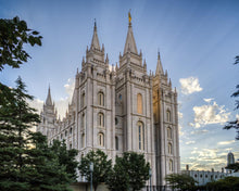 Load image into Gallery viewer, Salt Lake City Utah Temple Rays of Light