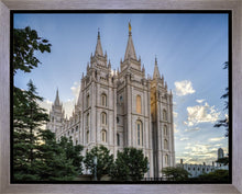 Load image into Gallery viewer, Salt Lake City Utah Temple Rays of Light Gallery Wrap