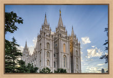 Load image into Gallery viewer, Salt Lake City Utah Temple Rays of Light Gallery Wrap
