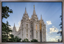 Load image into Gallery viewer, Salt Lake City Utah Temple Rays of Light Gallery Wrap