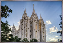 Load image into Gallery viewer, Salt Lake City Utah Temple Rays of Light Gallery Wrap