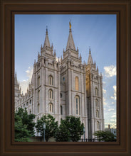 Load image into Gallery viewer, Salt Lake City Utah Temple Rays of Light Portrait