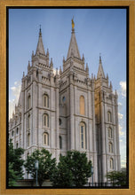 Load image into Gallery viewer, Salt Lake City Utah Temple Rays of Light Portrait Gallery Wrap