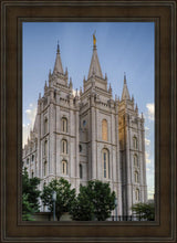 Load image into Gallery viewer, Salt Lake City Utah Temple Rays of Light Portrait