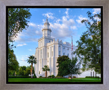 Load image into Gallery viewer, St. George Utah Temple House of Angels Gallery Wrap
