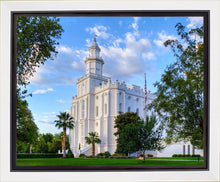 Load image into Gallery viewer, St. George Utah Temple House of Angels Gallery Wrap