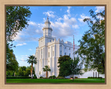 Load image into Gallery viewer, St. George Utah Temple House of Angels Gallery Wrap
