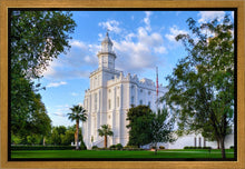Load image into Gallery viewer, St. George Utah Temple House of Angels Gallery Wrap