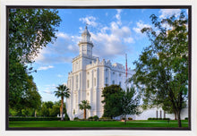 Load image into Gallery viewer, St. George Utah Temple House of Angels Gallery Wrap