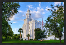 Load image into Gallery viewer, St. George Utah Temple House of Angels Gallery Wrap