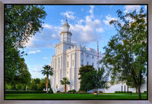 Load image into Gallery viewer, St. George Utah Temple House of Angels Gallery Wrap