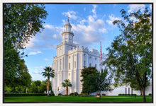 Load image into Gallery viewer, St. George Utah Temple House of Angels Gallery Wrap