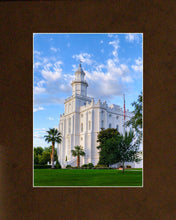 Load image into Gallery viewer, St. George Utah Temple House of Angels Portrait